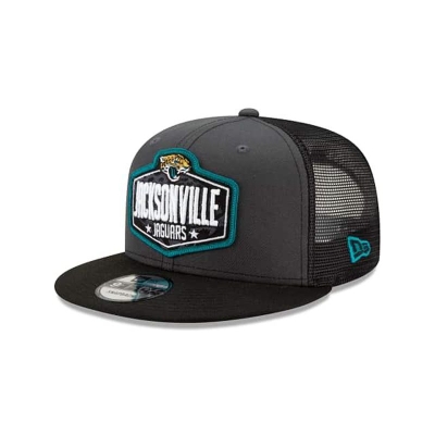 Sapca New Era Jacksonville Jaguars NFL NFL Draft 9FIFTY Snapback - Gri